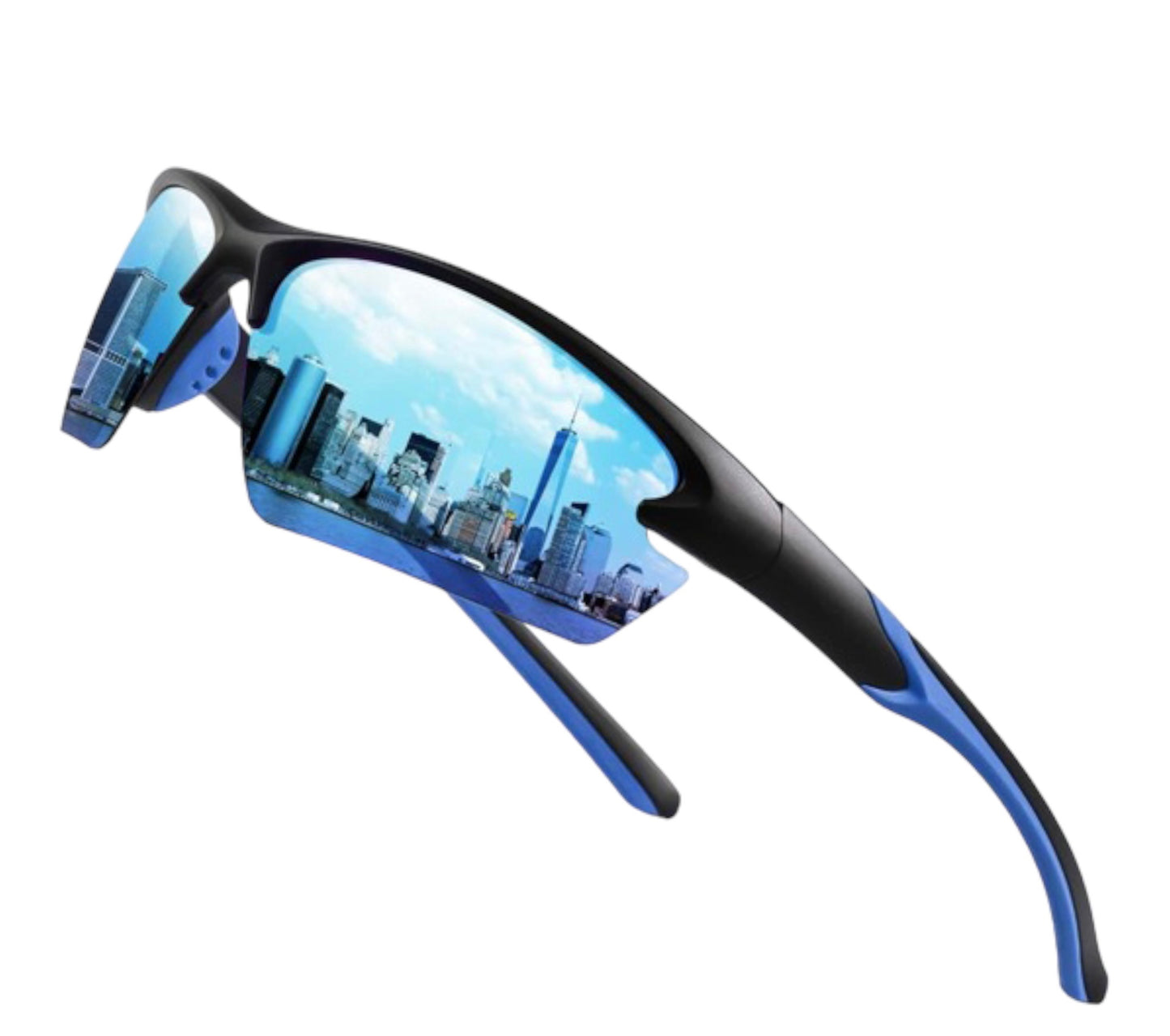 Occhiale da sole sportivo azzurro - Unisex