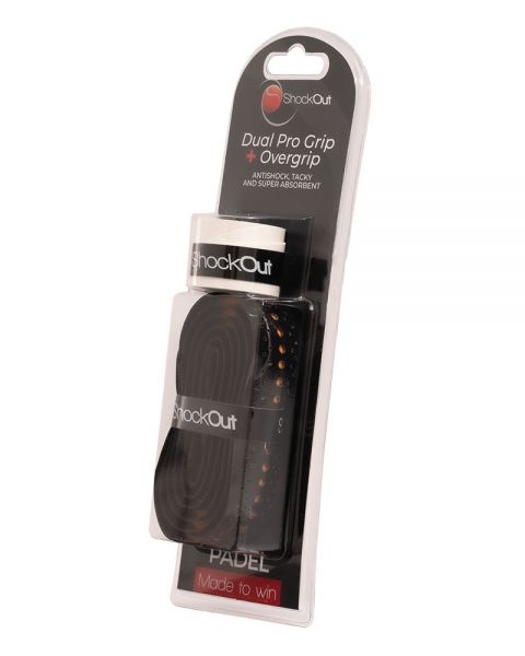 Shock Out – Dual pro grip + overgrip