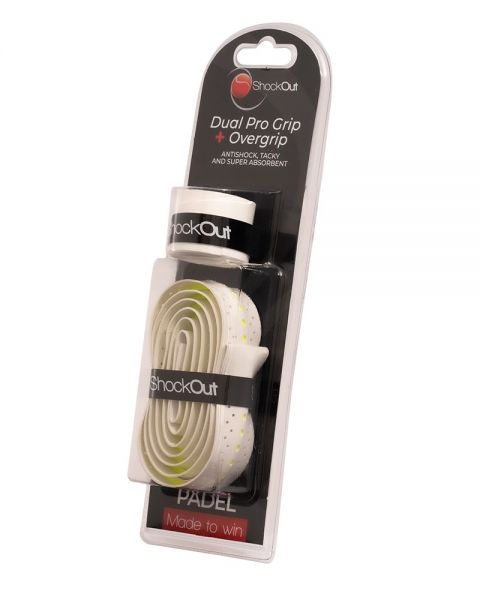 Shock Out – Dual pro grip + overgrip
