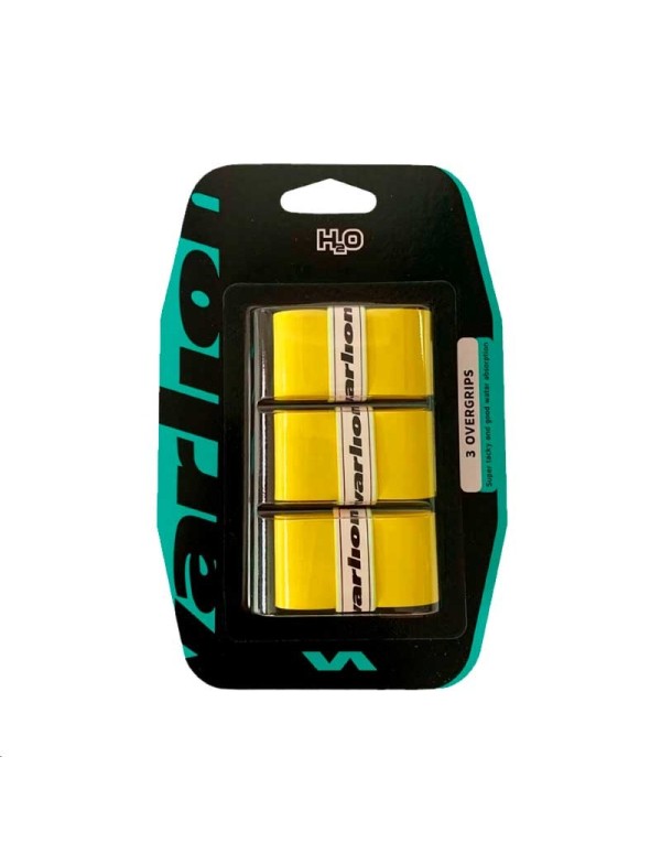 Varlion - Overgrip H2O X3 (Giallo, Verde acqua, Arancione, 3 colori)