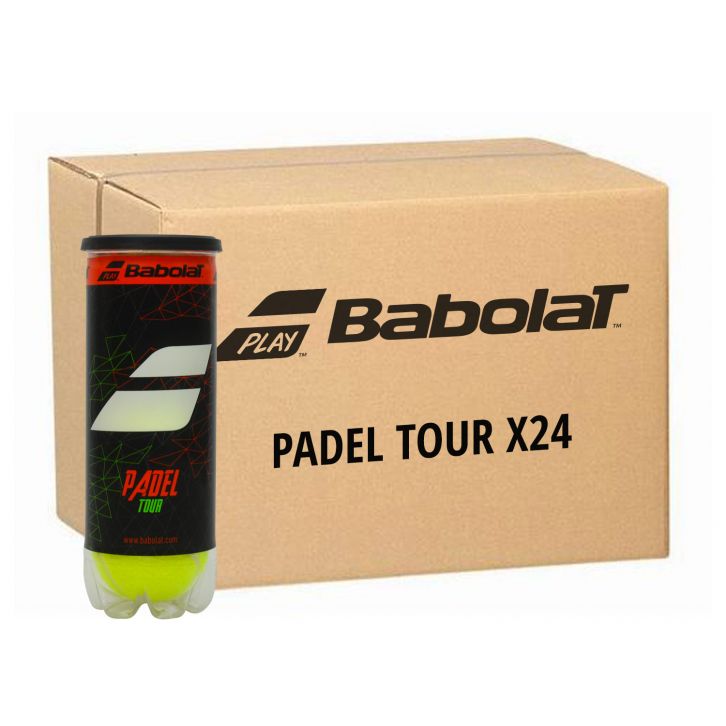 Babolat - Cartone 24 Tubi Palline Padel Tour X3