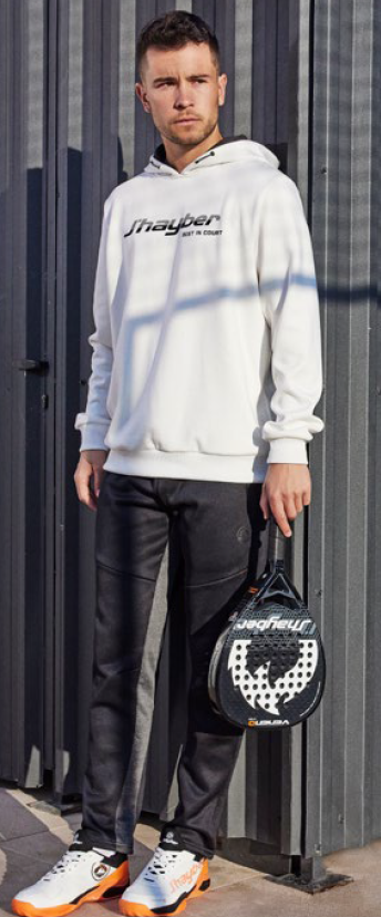 J’Haiber – Felpa Capuccio Court