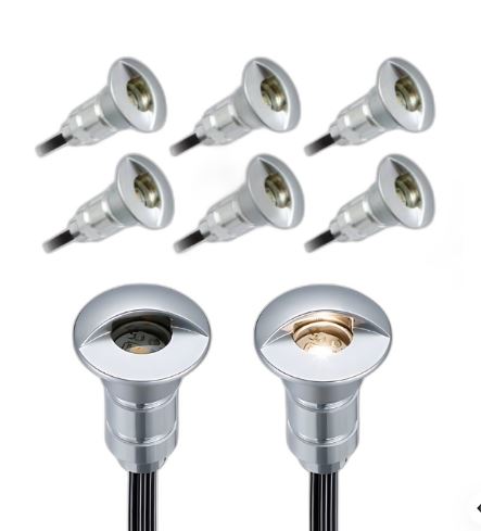 Segnapasso in alluminio 12V 0.3W/0.4W/0.6W