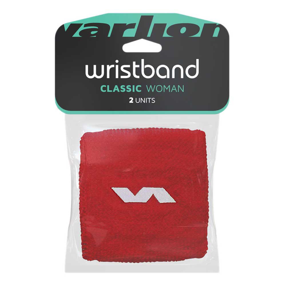 Varlion – Wristbands classic woman red 2 pezzi